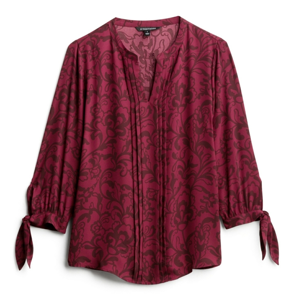 NWT, 41 Hawthorn Melisa Blouse, Medium 